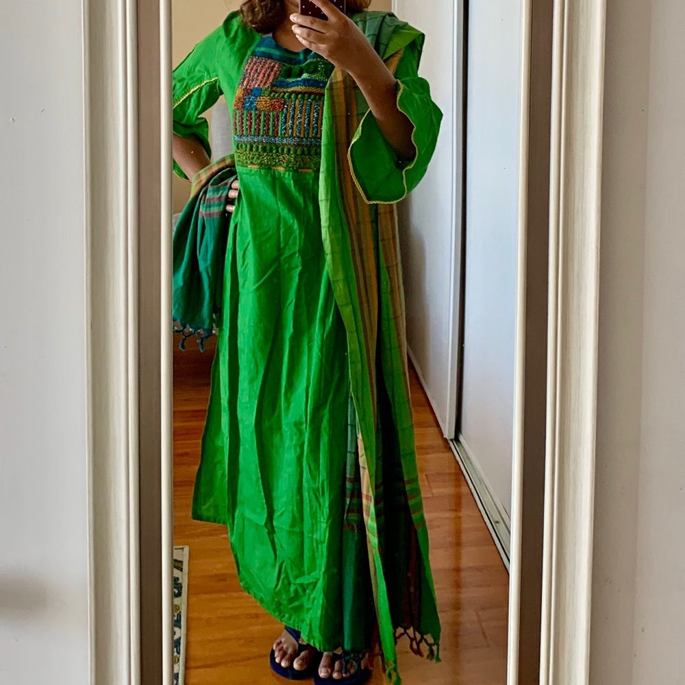 new cotton 3 pc salwar kameez bangladeshi indian